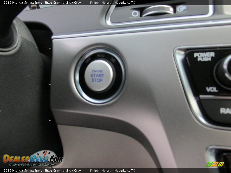 2016 Hyundai Sonata Sport Shale Gray Metallic / Gray Photo #29