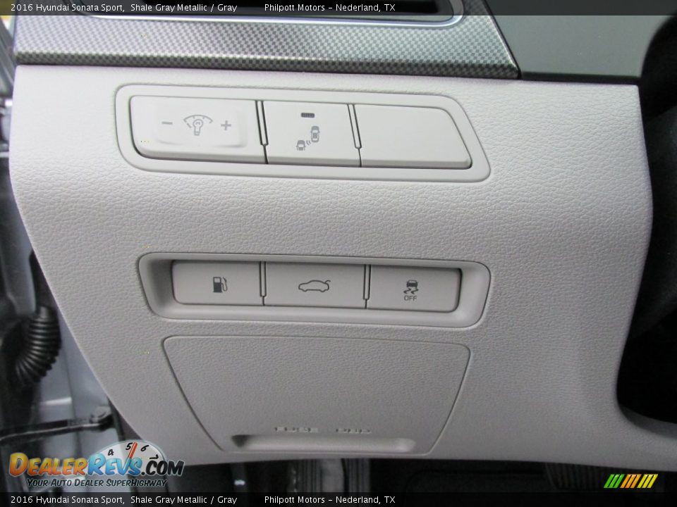 2016 Hyundai Sonata Sport Shale Gray Metallic / Gray Photo #32