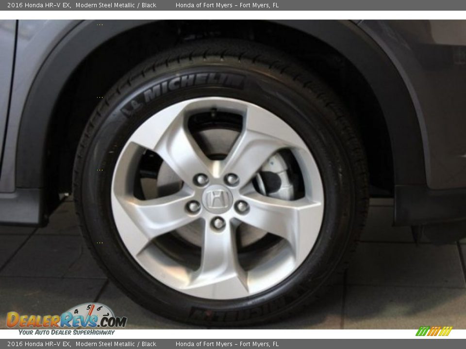 2016 Honda HR-V EX Modern Steel Metallic / Black Photo #2