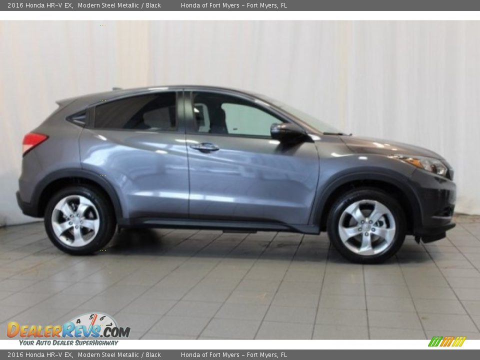 Modern Steel Metallic 2016 Honda HR-V EX Photo #3