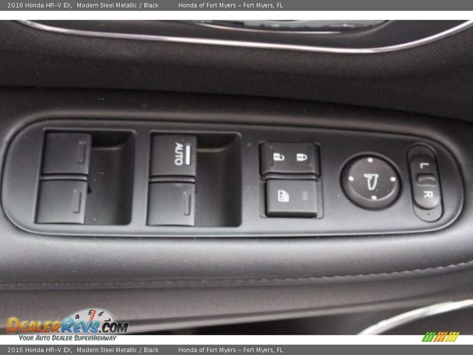 2016 Honda HR-V EX Modern Steel Metallic / Black Photo #7