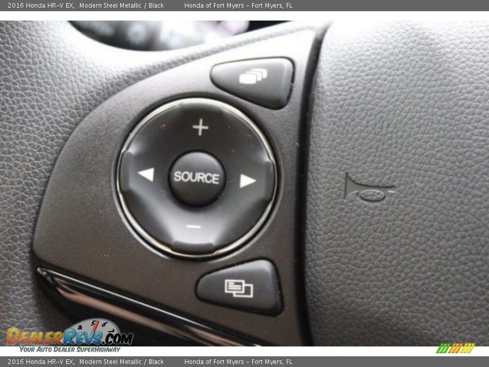 2016 Honda HR-V EX Modern Steel Metallic / Black Photo #11