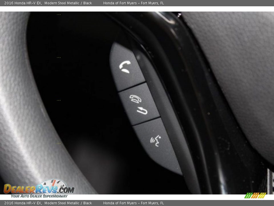 2016 Honda HR-V EX Modern Steel Metallic / Black Photo #13
