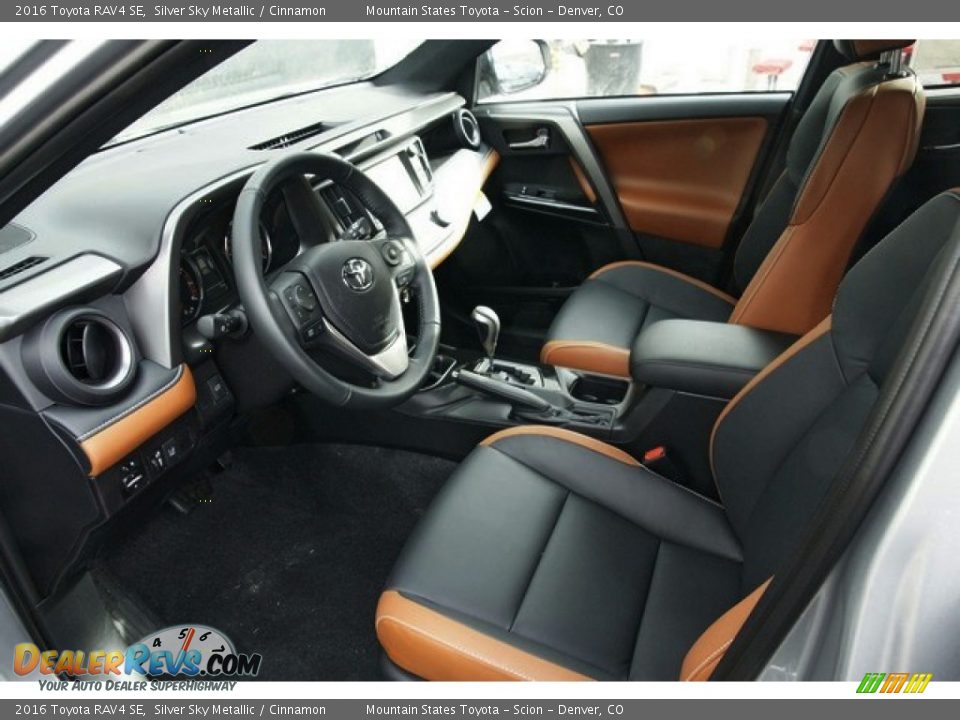 Cinnamon Interior - 2016 Toyota RAV4 SE Photo #5
