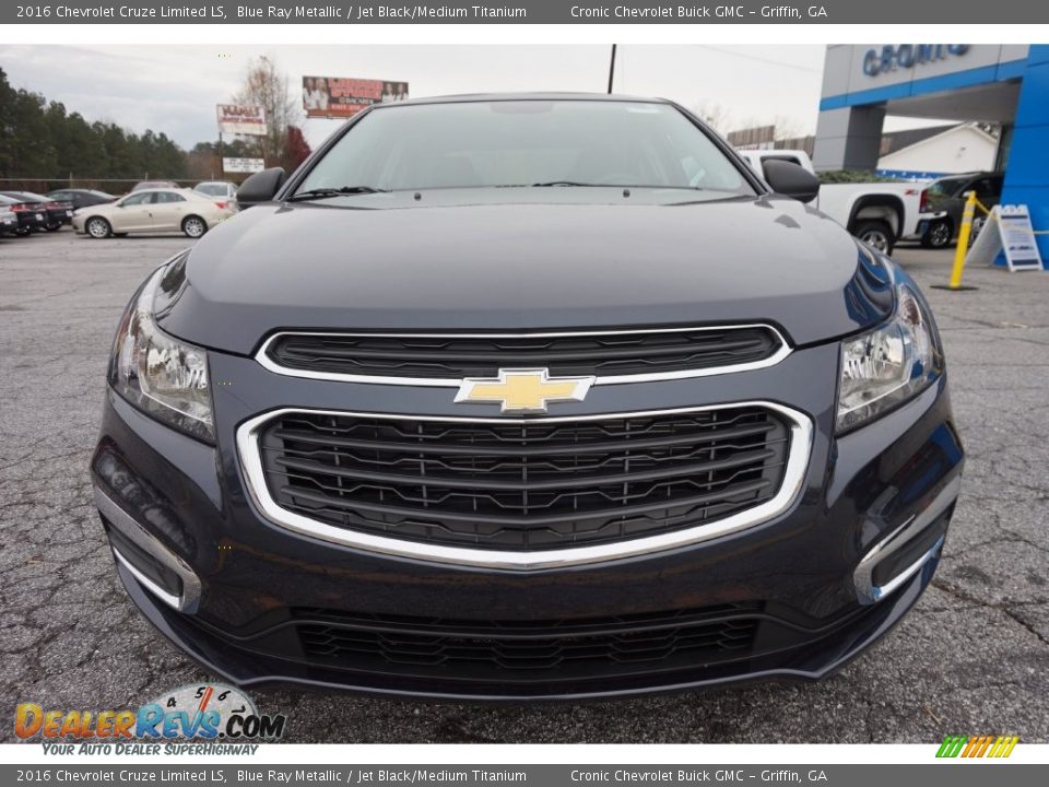 2016 Chevrolet Cruze Limited LS Blue Ray Metallic / Jet Black/Medium Titanium Photo #2