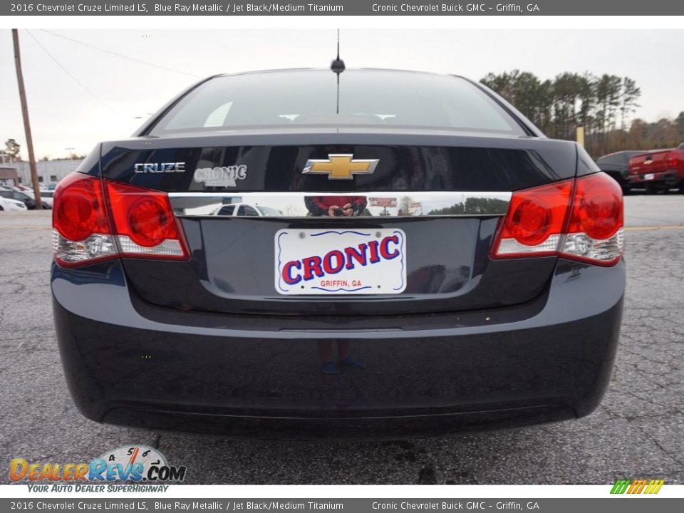 2016 Chevrolet Cruze Limited LS Blue Ray Metallic / Jet Black/Medium Titanium Photo #6