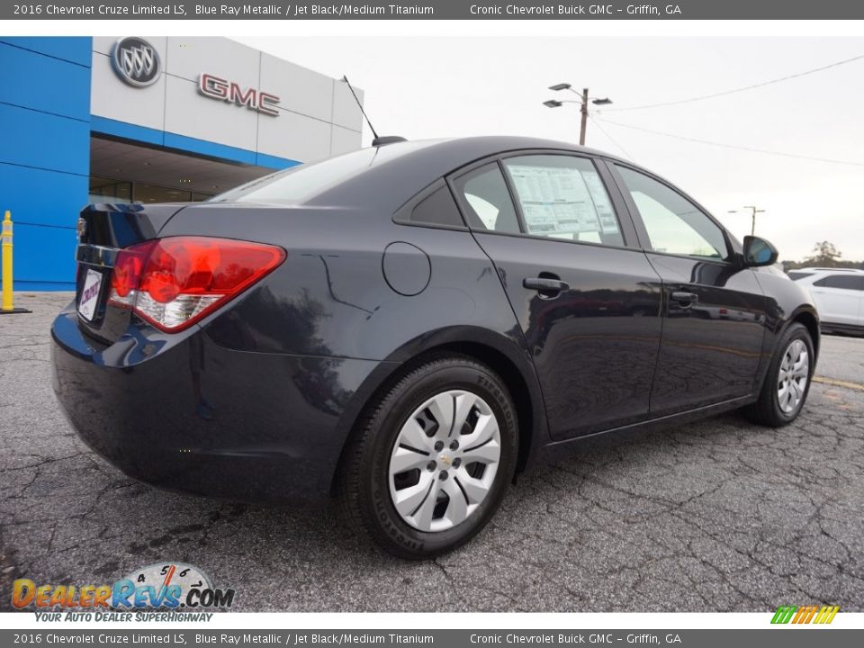 2016 Chevrolet Cruze Limited LS Blue Ray Metallic / Jet Black/Medium Titanium Photo #7