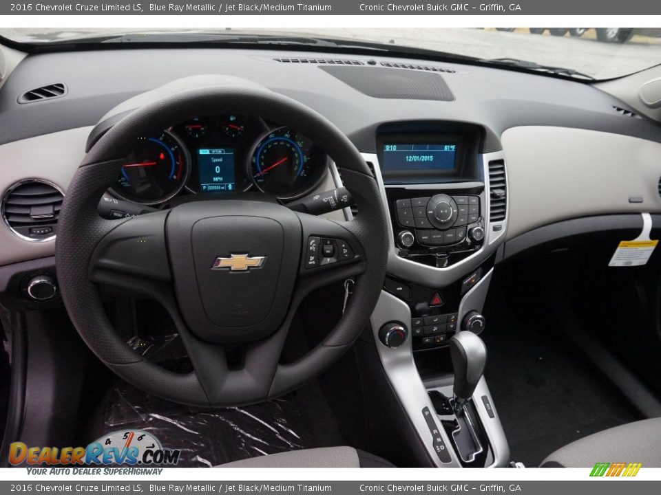 2016 Chevrolet Cruze Limited LS Blue Ray Metallic / Jet Black/Medium Titanium Photo #10