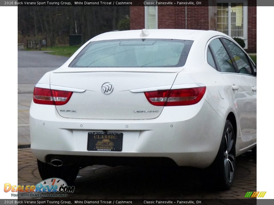 2016 Buick Verano Sport Touring Group White Diamond Tricoat / Cashmere Photo #3