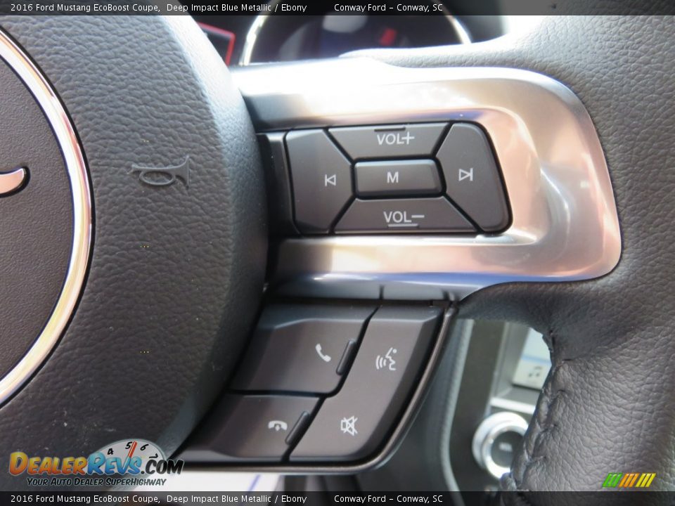Controls of 2016 Ford Mustang EcoBoost Coupe Photo #24