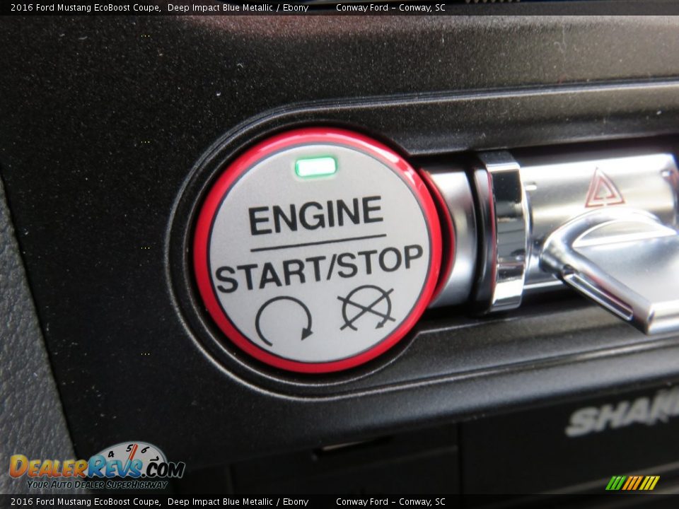 Controls of 2016 Ford Mustang EcoBoost Coupe Photo #29