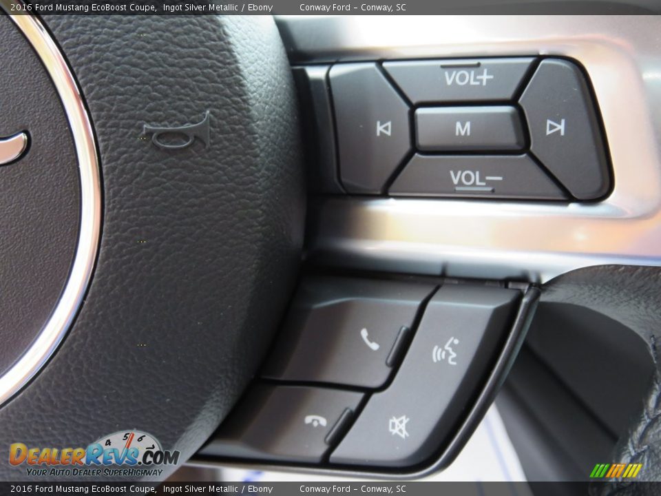 Controls of 2016 Ford Mustang EcoBoost Coupe Photo #24