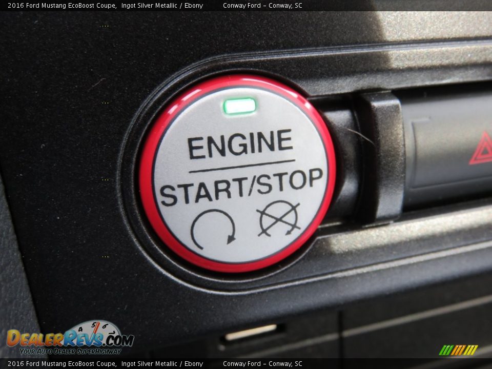 Controls of 2016 Ford Mustang EcoBoost Coupe Photo #29