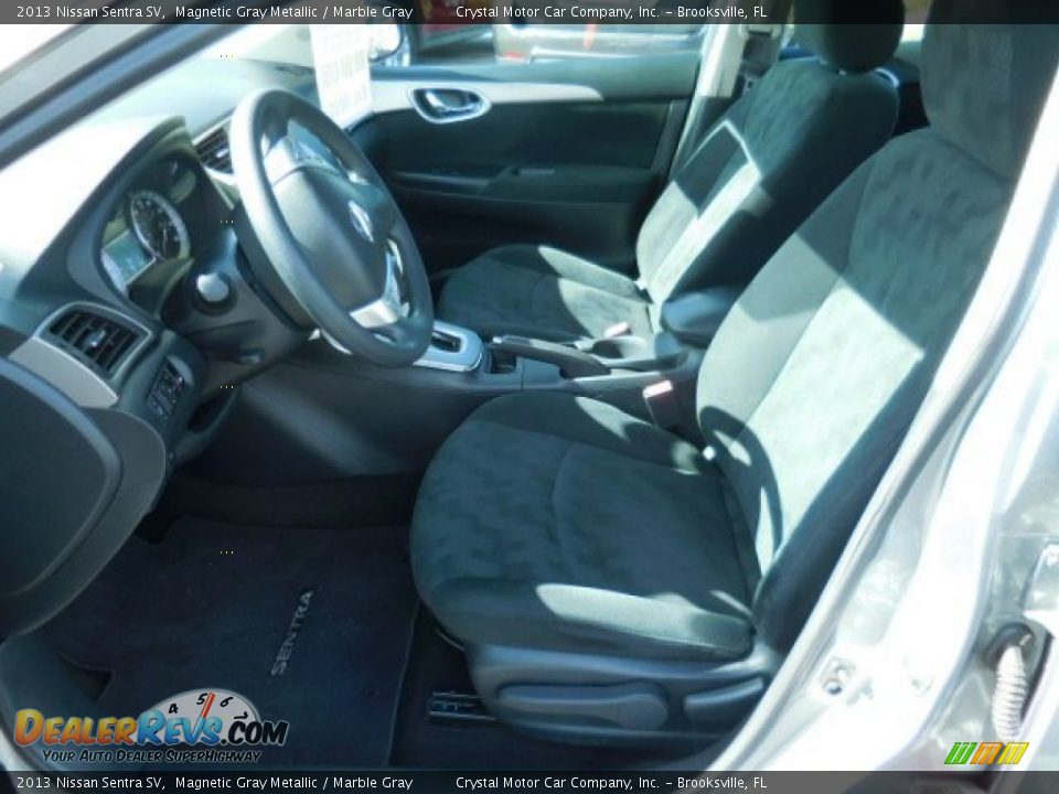 2013 Nissan Sentra SV Magnetic Gray Metallic / Marble Gray Photo #4