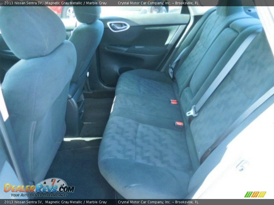 2013 Nissan Sentra SV Magnetic Gray Metallic / Marble Gray Photo #5