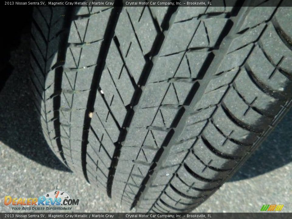 2013 Nissan Sentra SV Magnetic Gray Metallic / Marble Gray Photo #15