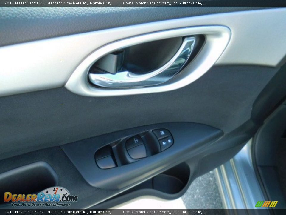 2013 Nissan Sentra SV Magnetic Gray Metallic / Marble Gray Photo #17