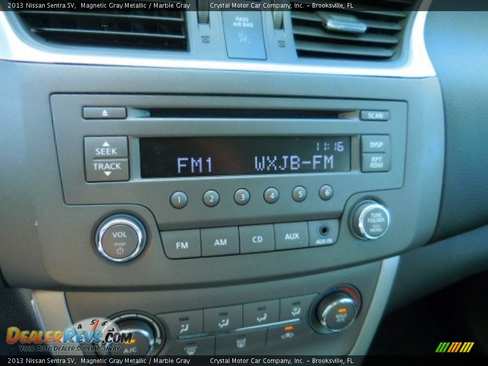 2013 Nissan Sentra SV Magnetic Gray Metallic / Marble Gray Photo #19