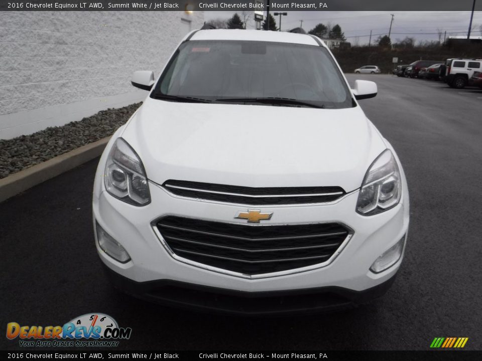 2016 Chevrolet Equinox LT AWD Summit White / Jet Black Photo #4