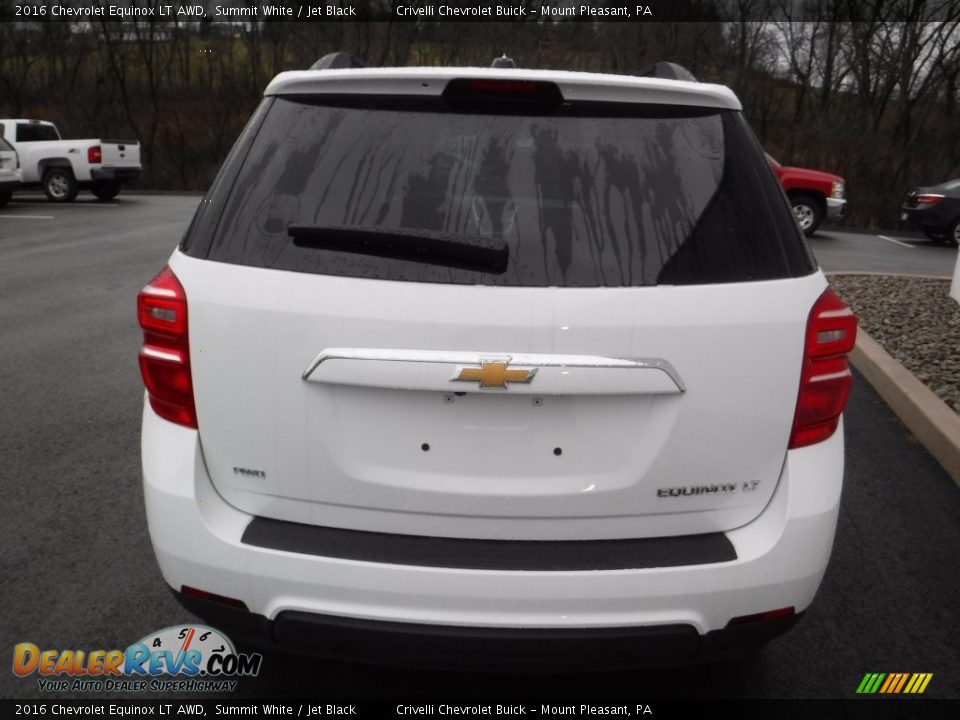 2016 Chevrolet Equinox LT AWD Summit White / Jet Black Photo #6