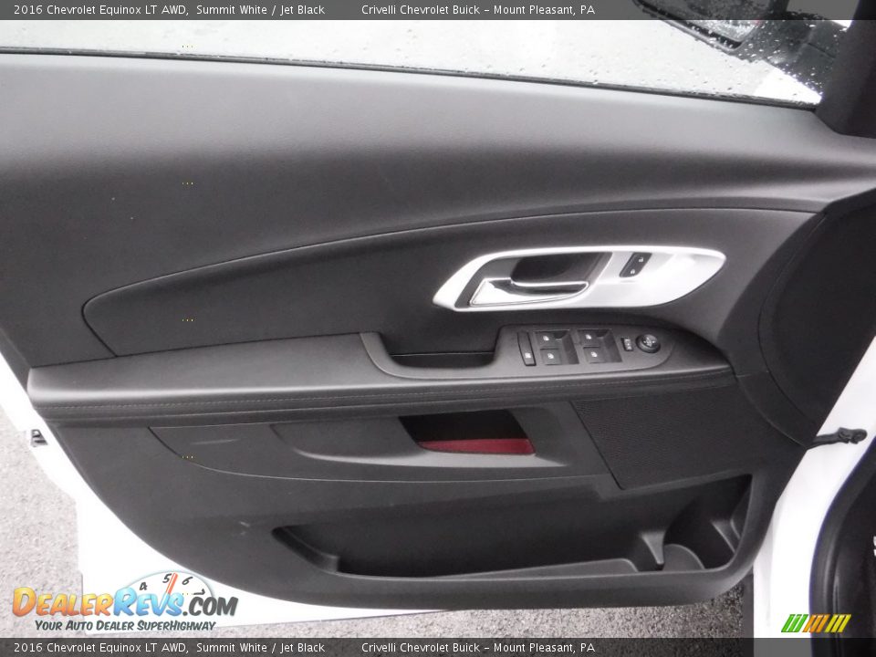2016 Chevrolet Equinox LT AWD Summit White / Jet Black Photo #8