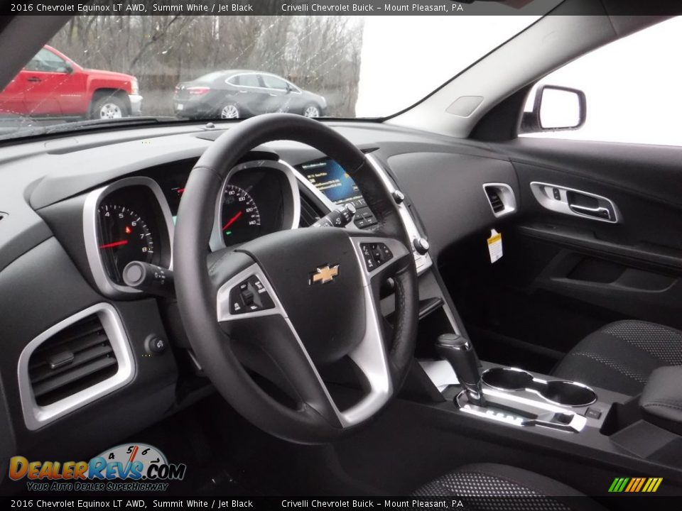 2016 Chevrolet Equinox LT AWD Summit White / Jet Black Photo #9
