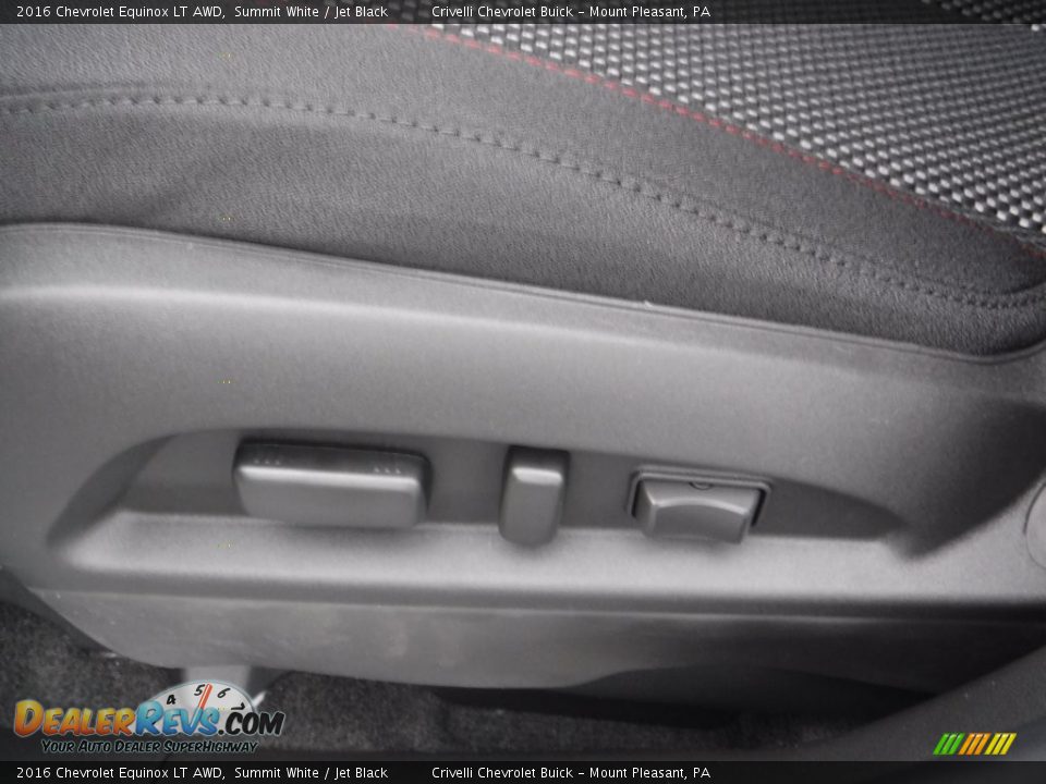 2016 Chevrolet Equinox LT AWD Summit White / Jet Black Photo #11