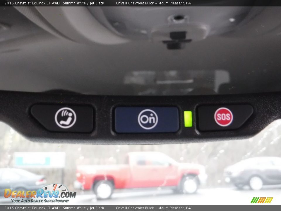2016 Chevrolet Equinox LT AWD Summit White / Jet Black Photo #16