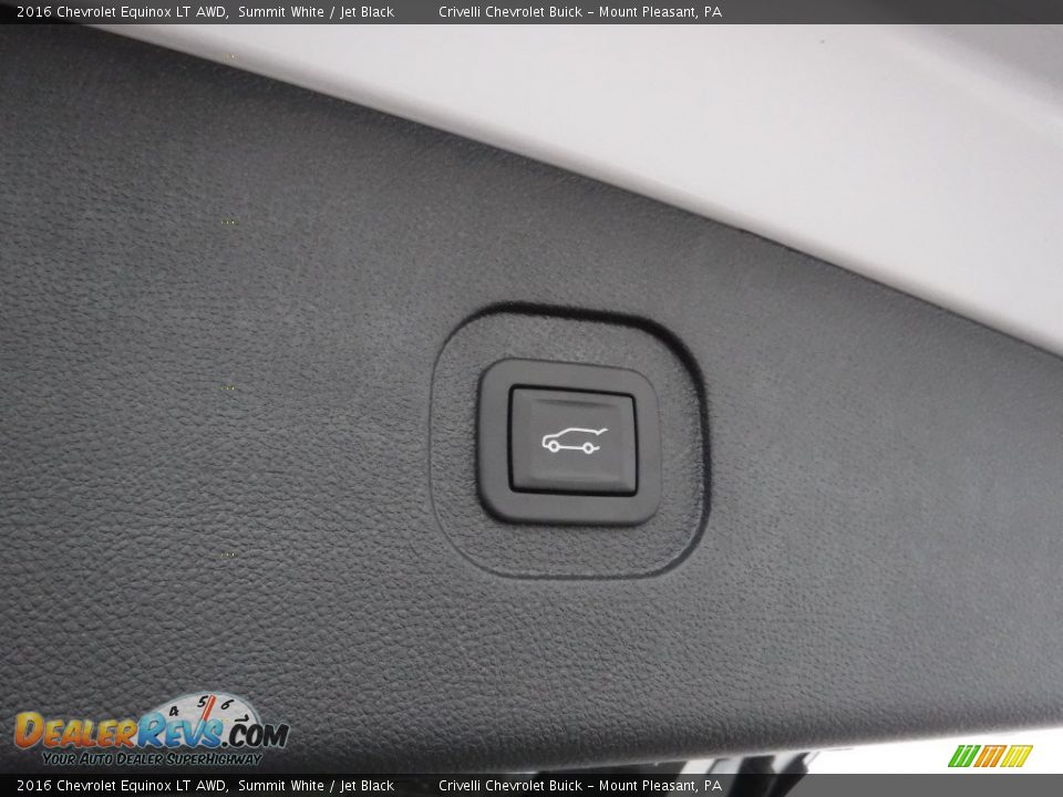2016 Chevrolet Equinox LT AWD Summit White / Jet Black Photo #22