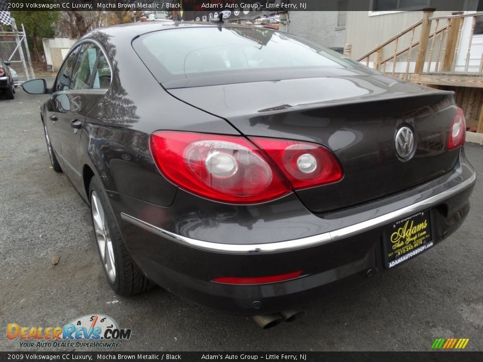 2009 Volkswagen CC Luxury Mocha Brown Metallic / Black Photo #9