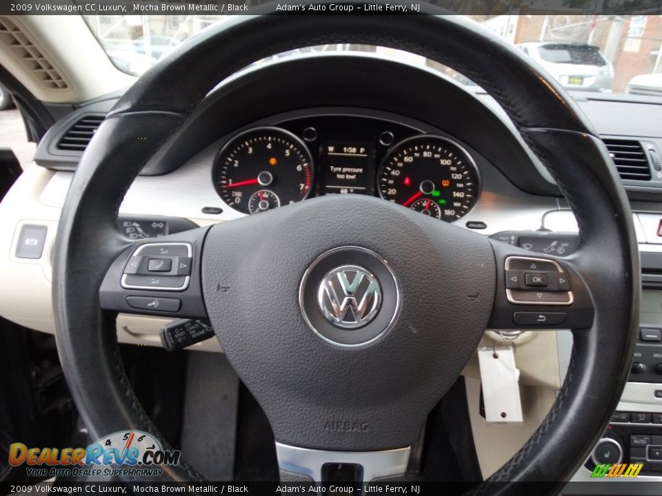 2009 Volkswagen CC Luxury Mocha Brown Metallic / Black Photo #18
