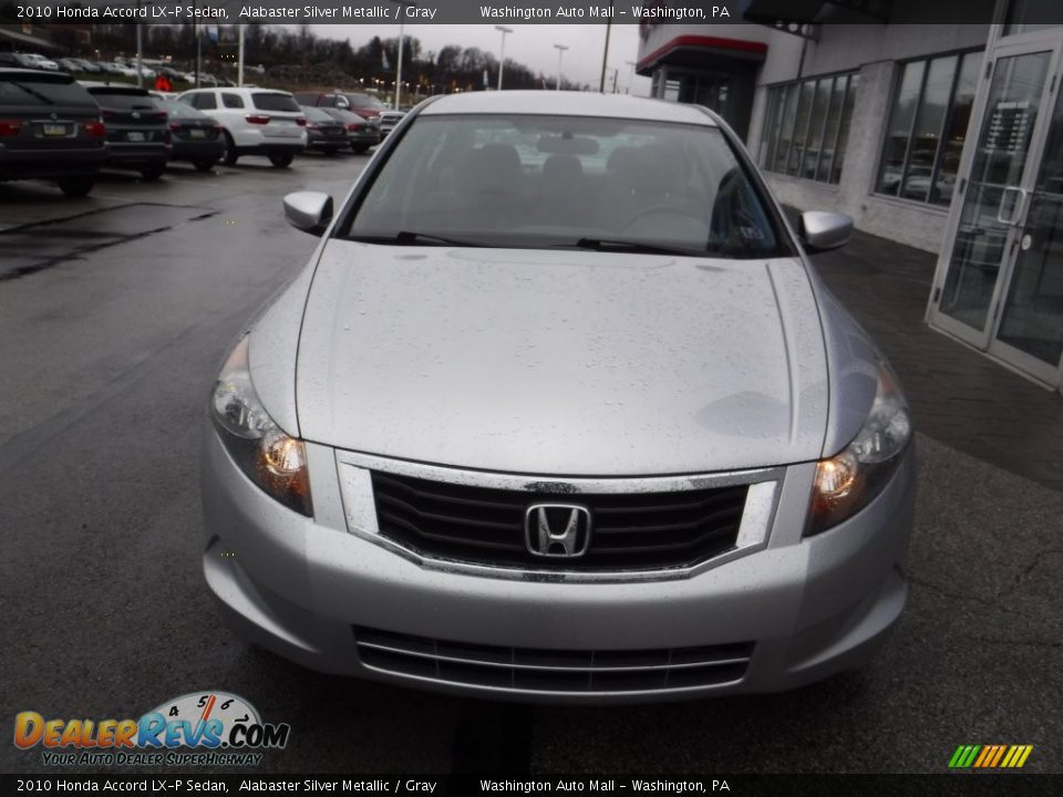 2010 Honda Accord LX-P Sedan Alabaster Silver Metallic / Gray Photo #4