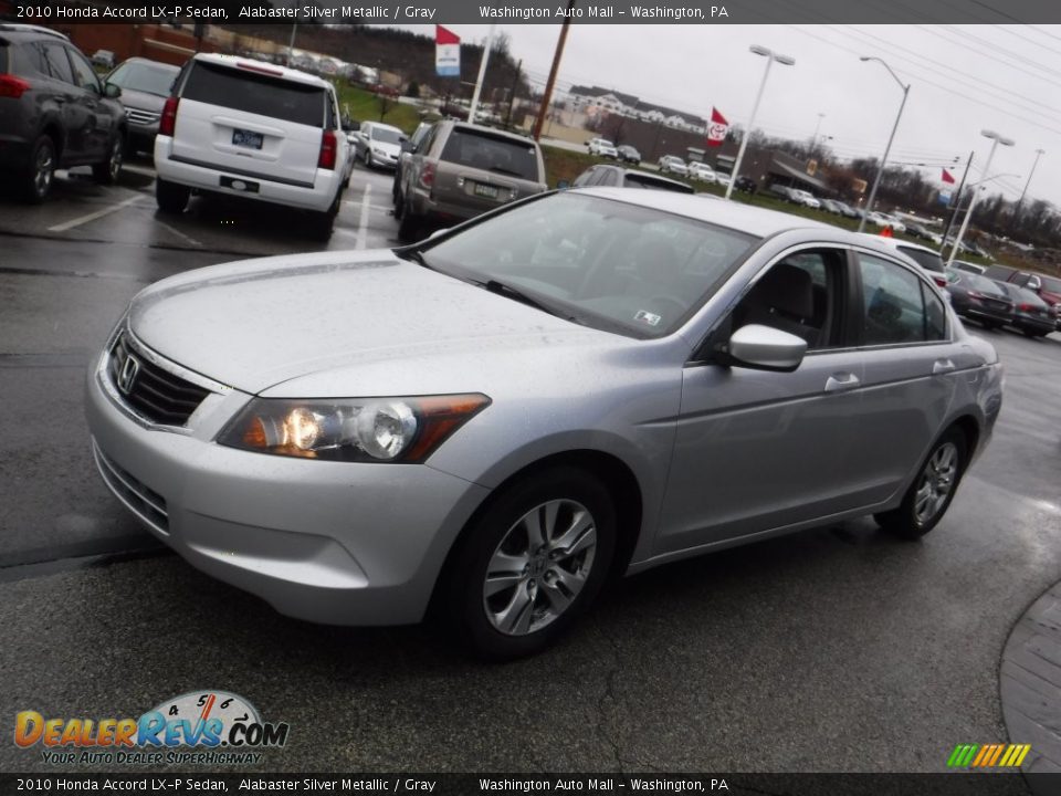 2010 Honda Accord LX-P Sedan Alabaster Silver Metallic / Gray Photo #5