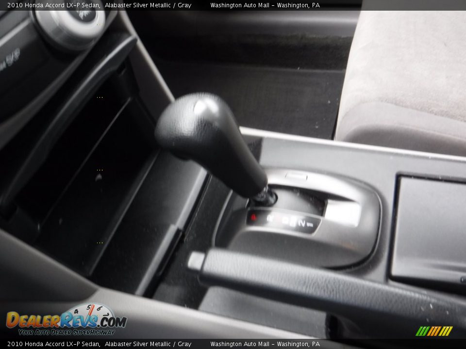2010 Honda Accord LX-P Sedan Alabaster Silver Metallic / Gray Photo #14