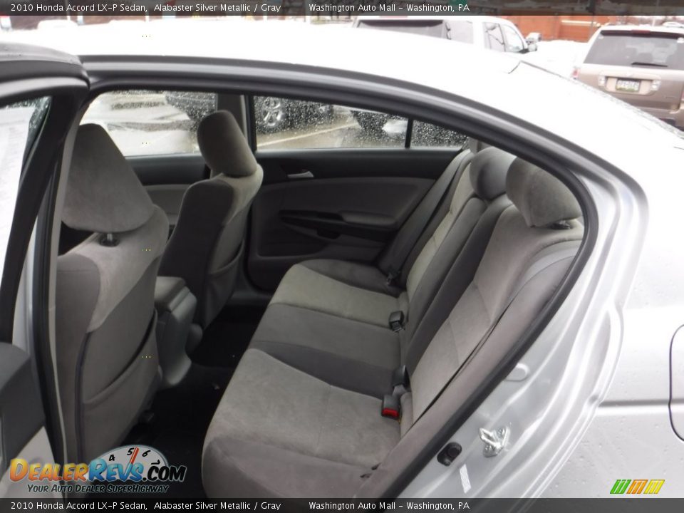 2010 Honda Accord LX-P Sedan Alabaster Silver Metallic / Gray Photo #17