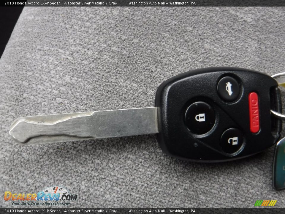 2010 Honda Accord LX-P Sedan Alabaster Silver Metallic / Gray Photo #18