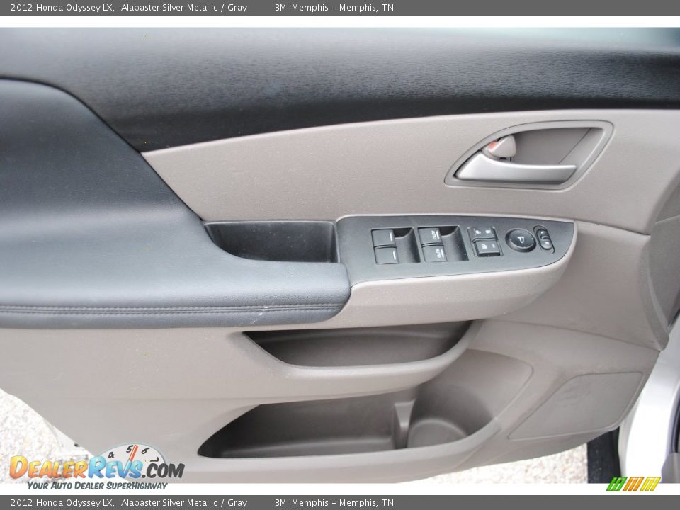 2012 Honda Odyssey LX Alabaster Silver Metallic / Gray Photo #10