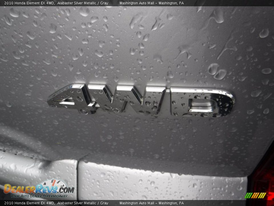 2010 Honda Element EX 4WD Alabaster Silver Metallic / Gray Photo #8