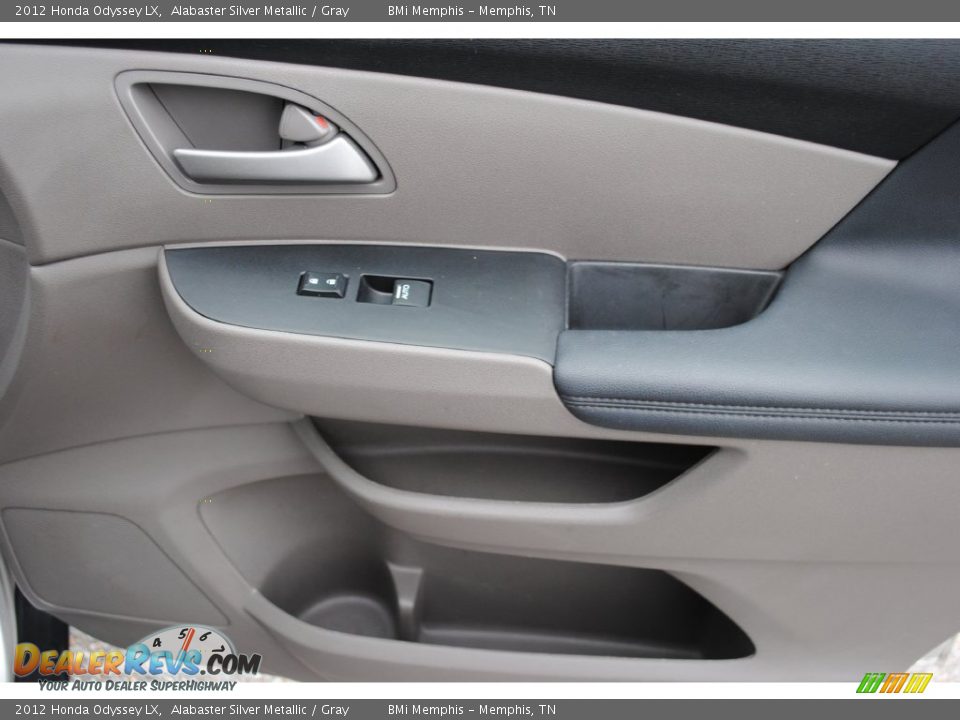 2012 Honda Odyssey LX Alabaster Silver Metallic / Gray Photo #23