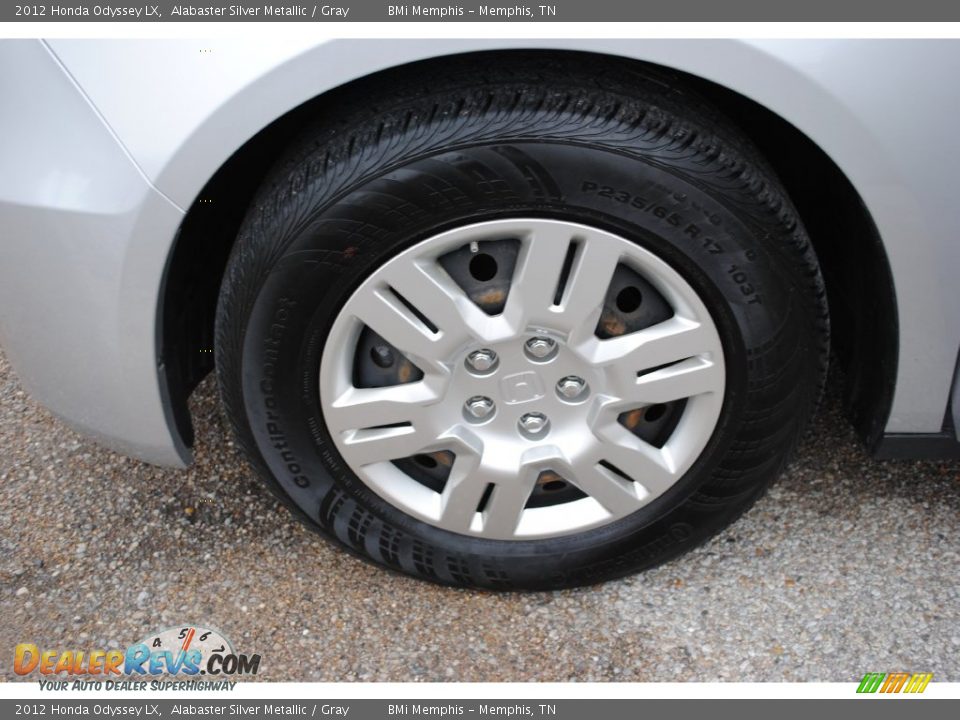 2012 Honda Odyssey LX Alabaster Silver Metallic / Gray Photo #27