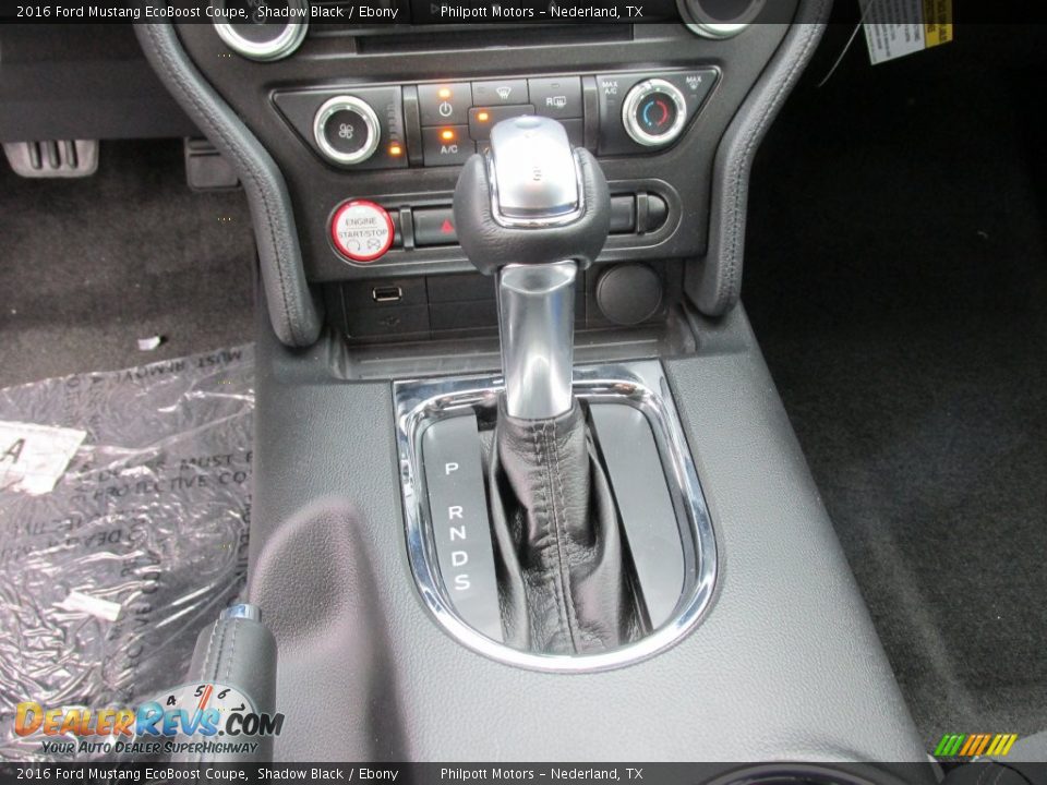 2016 Ford Mustang EcoBoost Coupe Shifter Photo #26