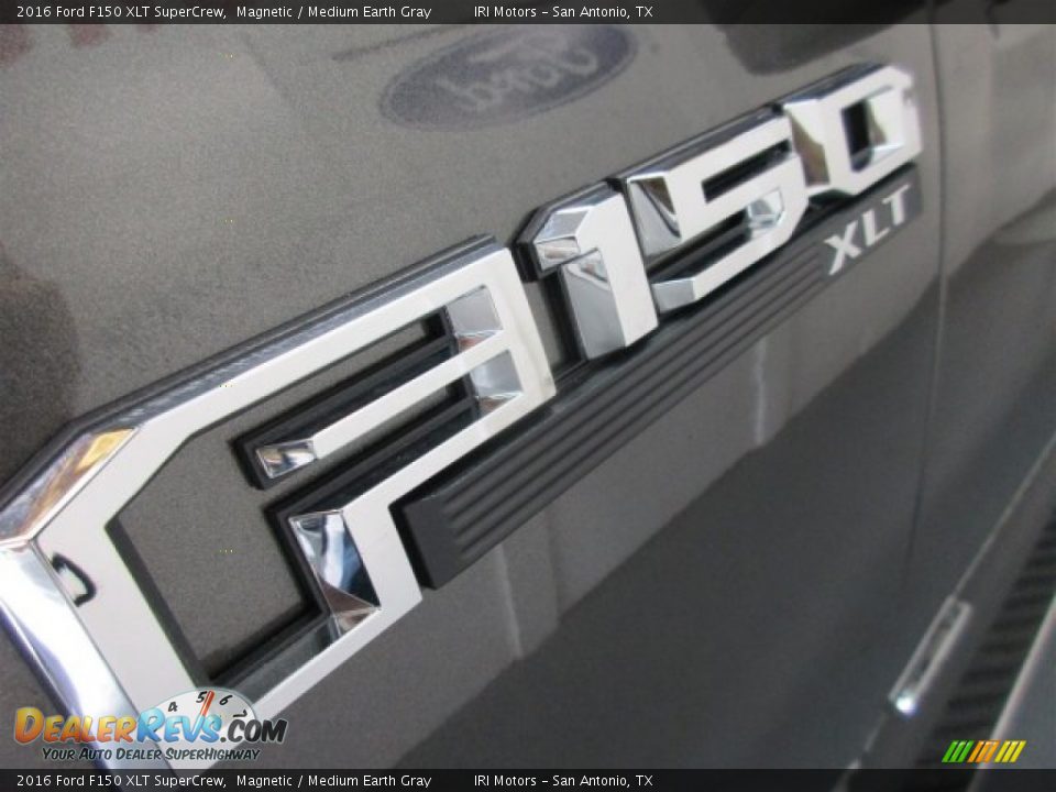2016 Ford F150 XLT SuperCrew Magnetic / Medium Earth Gray Photo #4