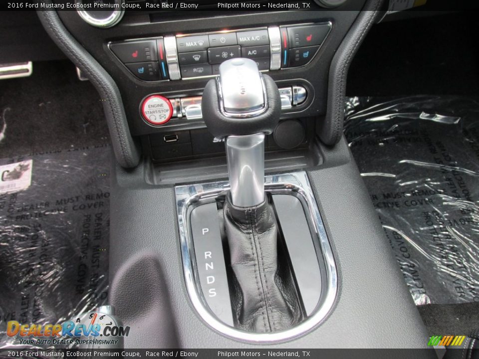 2016 Ford Mustang EcoBoost Premium Coupe Shifter Photo #26