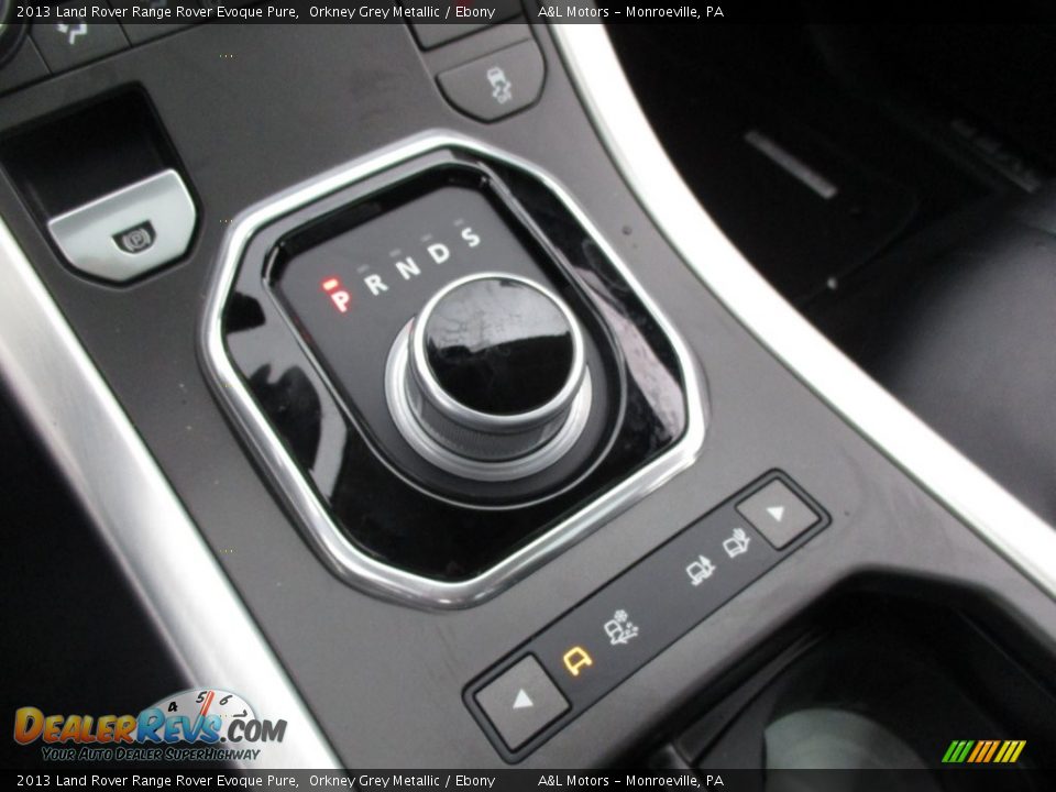 2013 Land Rover Range Rover Evoque Pure Orkney Grey Metallic / Ebony Photo #16