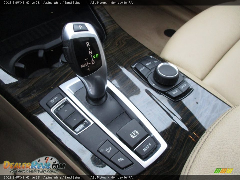 2013 BMW X3 xDrive 28i Alpine White / Sand Beige Photo #16
