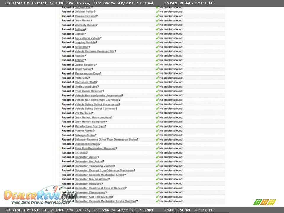 2008 Ford F350 Super Duty Lariat Crew Cab 4x4 Dark Shadow Grey Metallic / Camel Photo #10