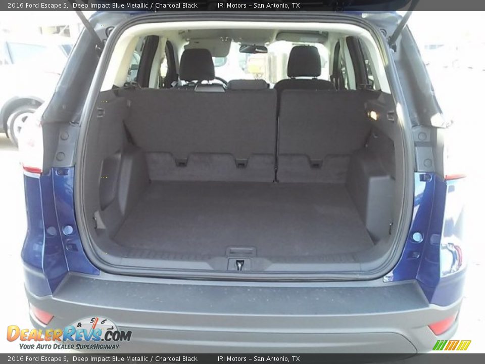 2016 Ford Escape S Deep Impact Blue Metallic / Charcoal Black Photo #14