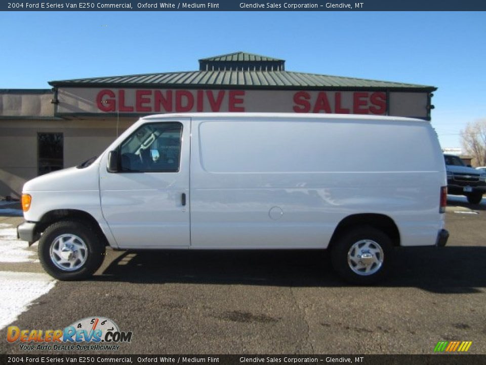 2004 Ford E Series Van E250 Commercial Oxford White / Medium Flint Photo #5