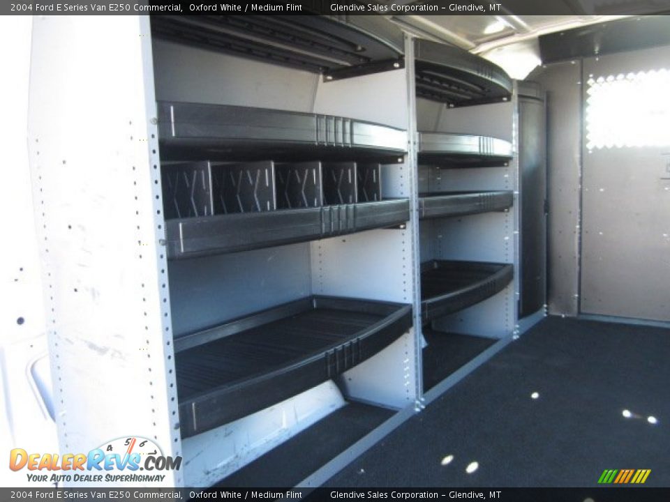 2004 Ford E Series Van E250 Commercial Oxford White / Medium Flint Photo #11
