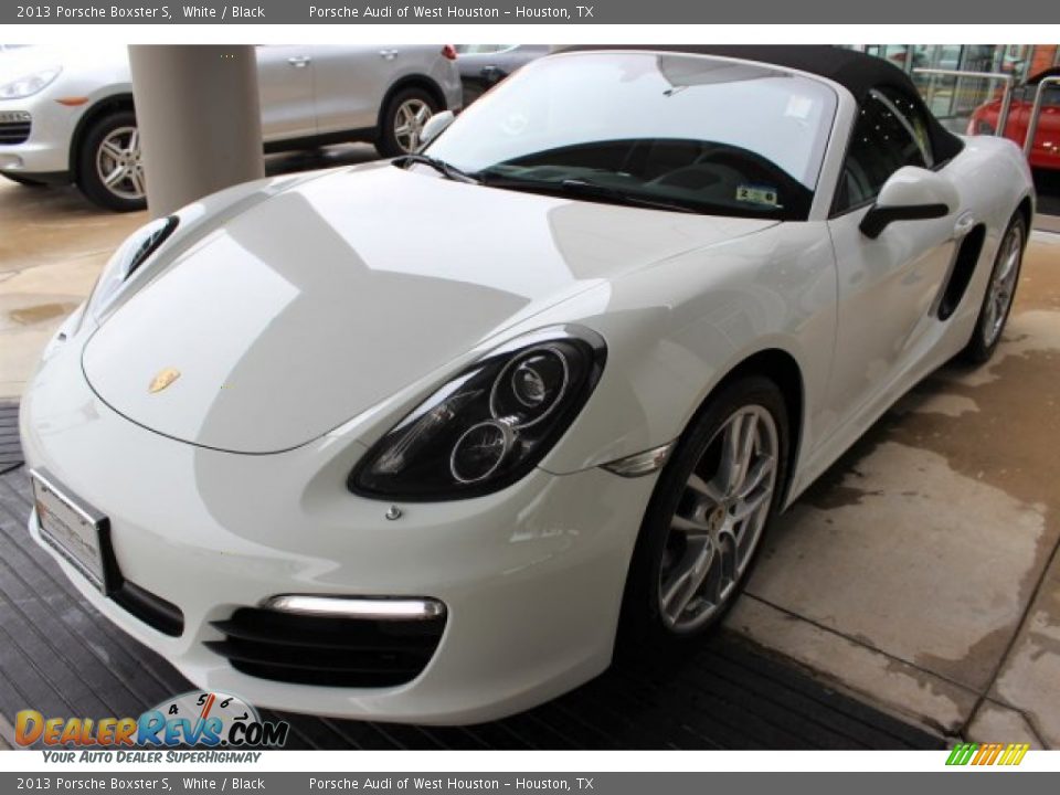 2013 Porsche Boxster S White / Black Photo #3